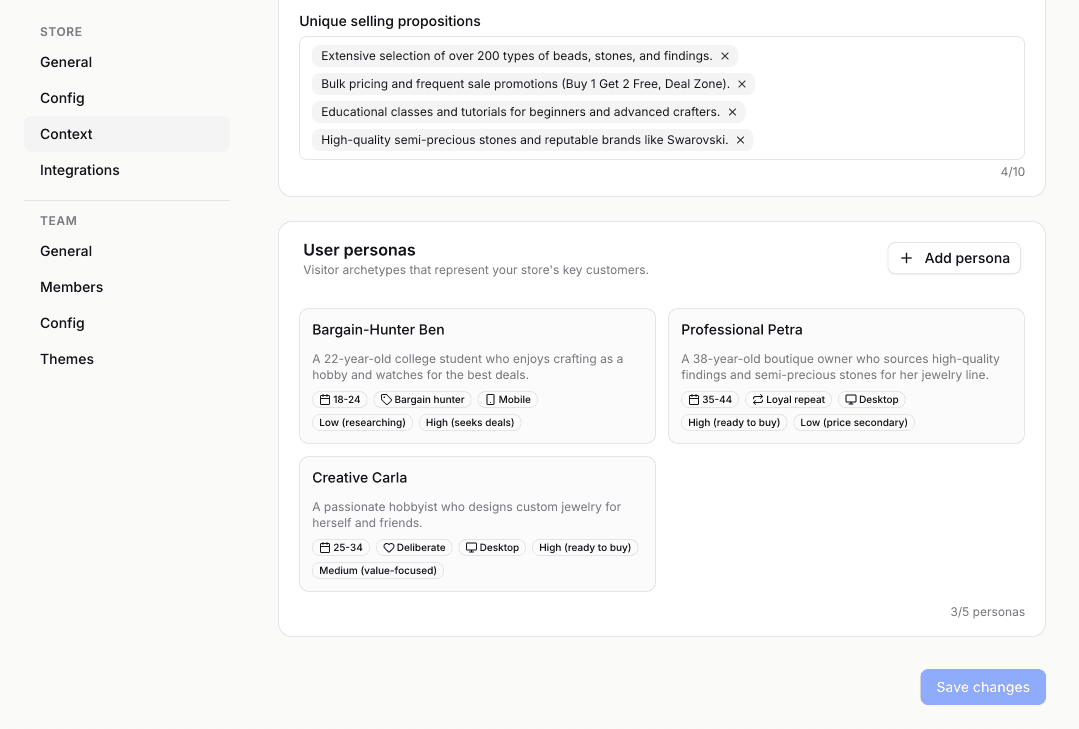 Spar product screenshot